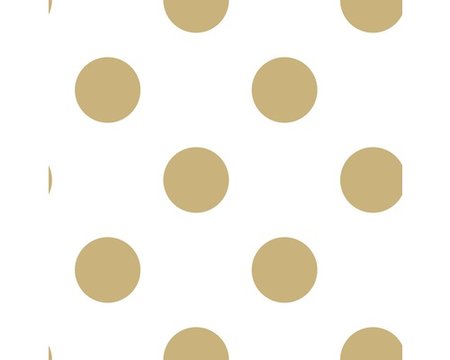 Kids @ Home Individual gold dotty 100105