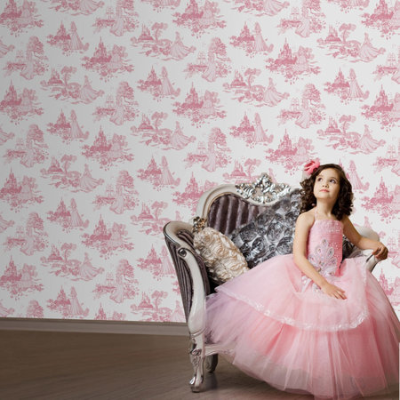 Kids @ Home 5 princess pink toile 70-233