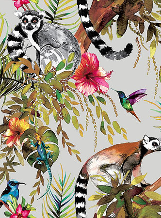 Dutch Wallcoverings Imaginarium Lemur 12401