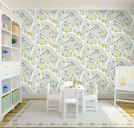 Dutch Wallcoverings Make Believe Woodland 12491