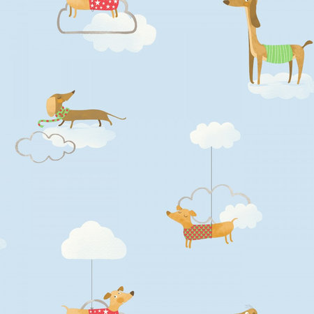 Dutch Wallcoverings Make Believe Walkies 12550