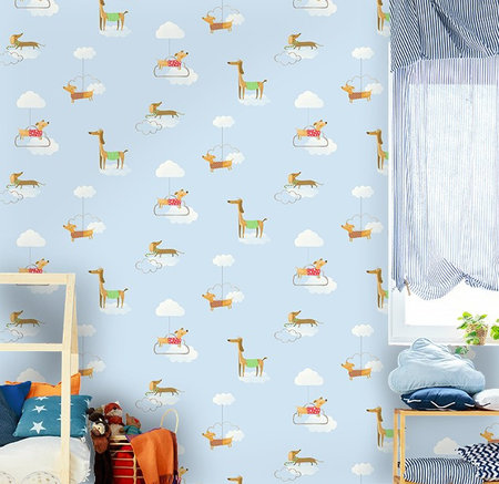 Dutch Wallcoverings Make Believe Walkies 12550