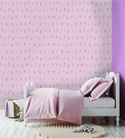 Dutch Wallcoverings Make Believe Alphabet 12563