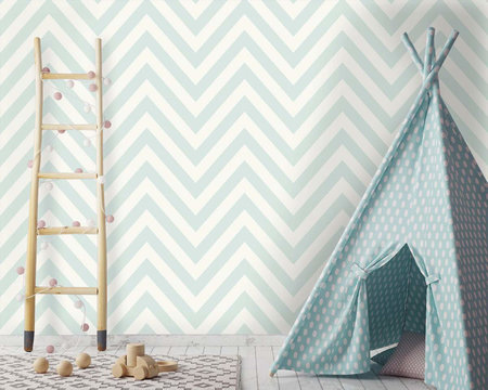 Dutch Wallcoverings Make Believe Chevron 12570