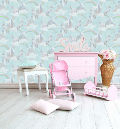 Dutch Wallcoverings Make Believe Unicorns 12481