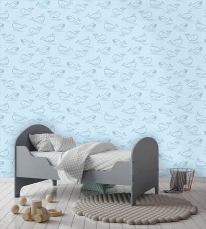 Dutch Wallcoverings Make Believe Whale of a Time 12520