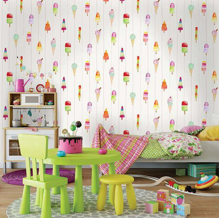 Dutch Wallcoverings Make Believe Lollipops 12450