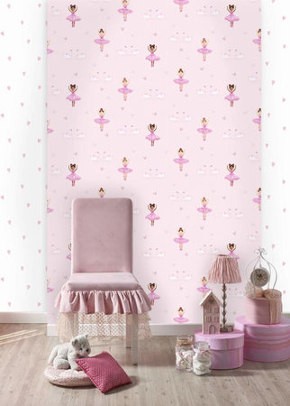 Dutch Wallcoverings Make Believe Ballerina 12460