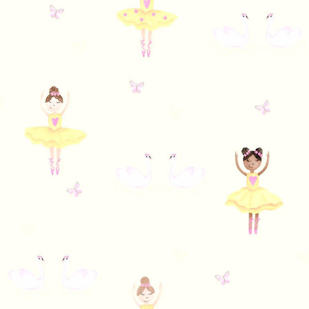 Dutch Wallcoverings Make Believe Ballerina 12462