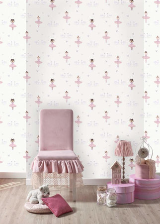 Dutch Wallcoverings Make Believe Ballerina 12461