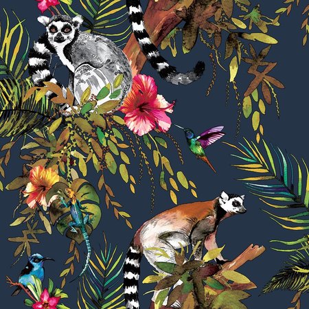 Dutch Wallcoverings Imaginarium Lemur 12403