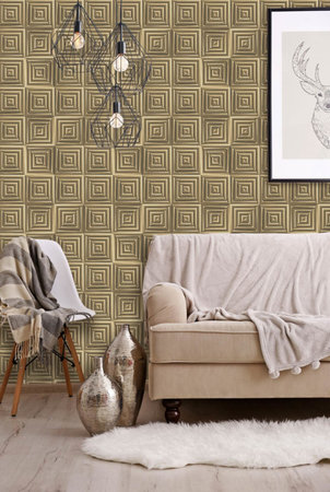 Dutch Wallcoverings Hexagone L446-02