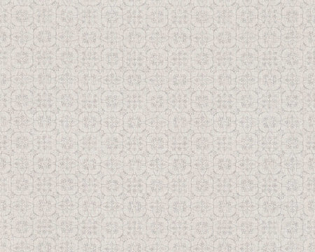 AS Creation Hygge 36383-2 - Beige / Grijs landelijk flower graphic linnen weefsel 