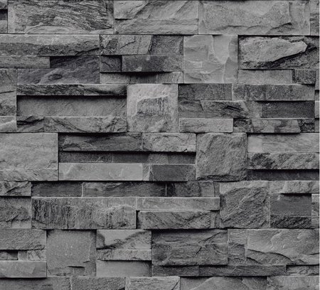 Dutch Wallcoverings Bluff J274-09 Leisteen behang