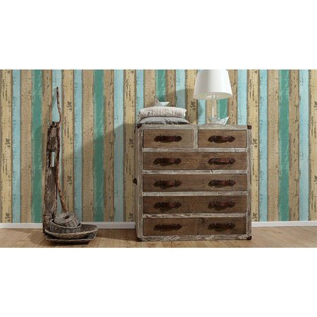AS Creation Hout Vliesbehang 30258-2