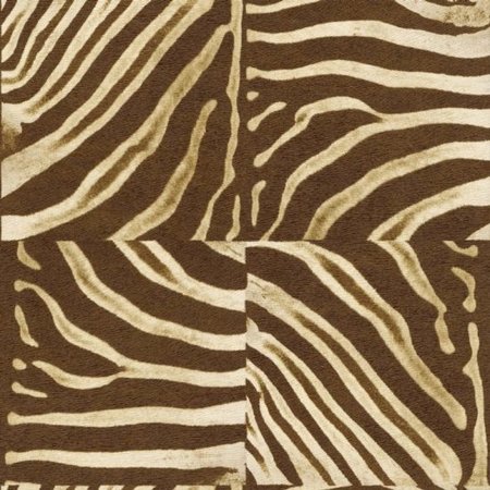 Rasch African Queen bruin zebra behang 423310