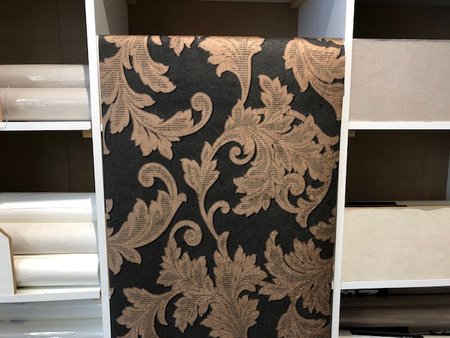 Grandeco Vinyl behang met glitter A14301